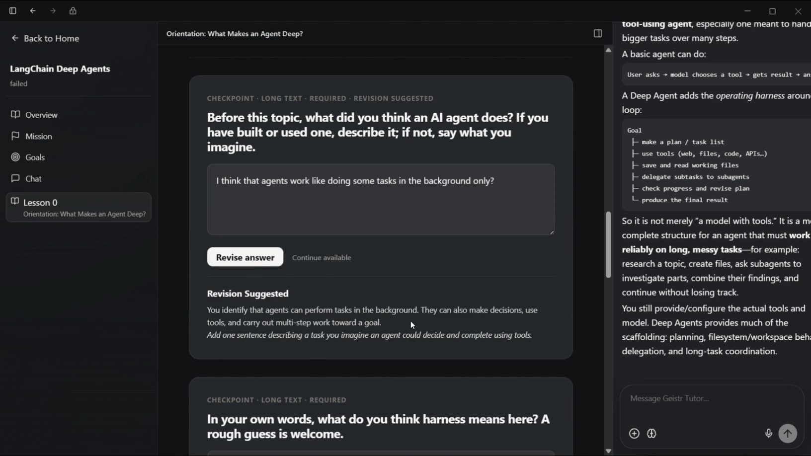 Geistr Tutor – KI-Lernsystem screenshot 1