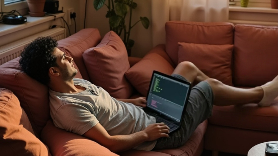 Mohammed's actual workspace